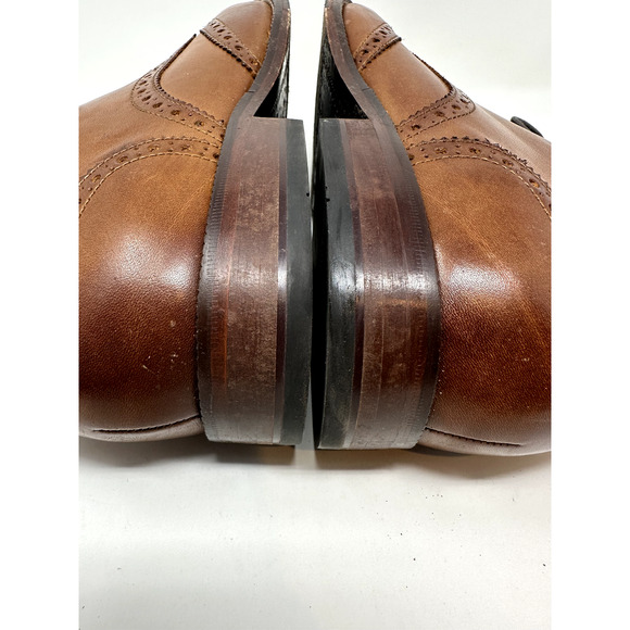 Cole Haan Benton Brown Leather Wingtip Oxford Men's Shoe Size 11.5M - Picture 5 of 6